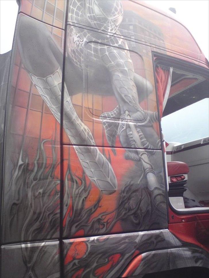 Spiderman - Lastbilshow i vandel 2010 billede 5