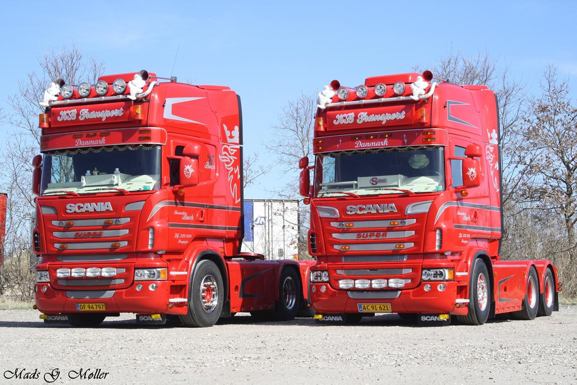 Diverse lastbiler. - KB Transport-Krogager billede 89