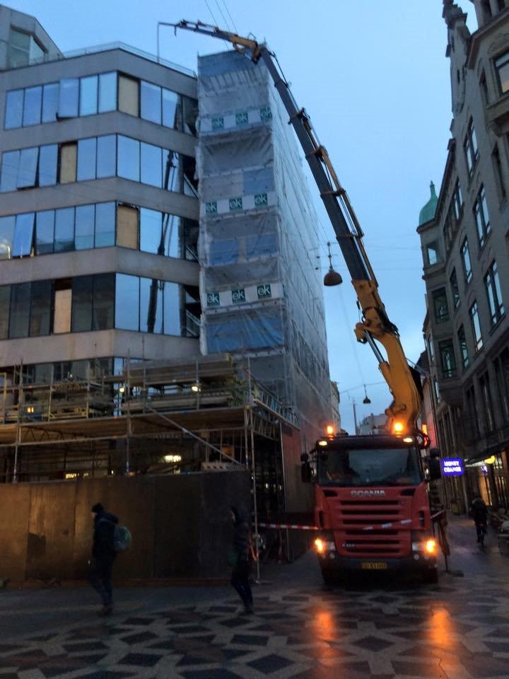 Johannesen Kran - Hejs af stålbjælker ved Illum billede 6