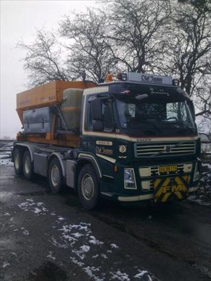 Olaf Jensen A/S  - Volvo fm 12 med wirehejs her med salter, (køre sneplov vinter) billede 8