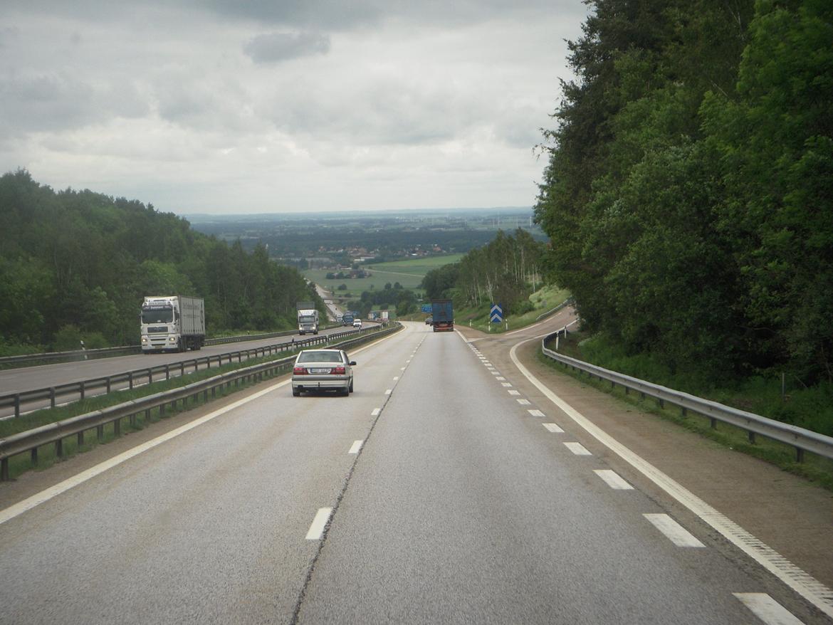 DSV - Undervejs ned ad Hallandsås. billede 23