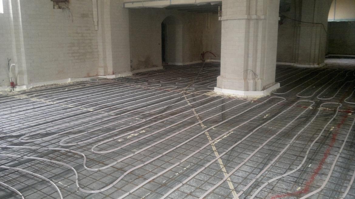 Lemvig Beton - Nyt gulv i Lemvig kirke billede 8