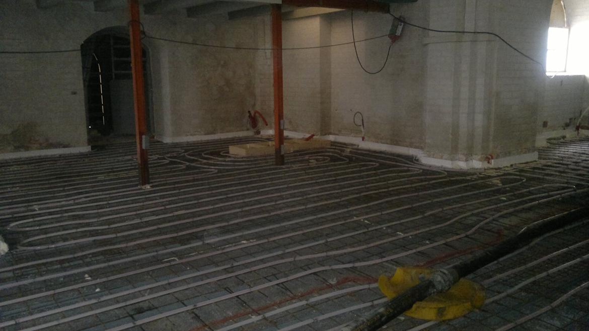 Lemvig Beton - Nyt gulv i Lemvig kirke billede 13