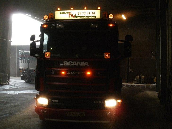 Scania 164L - Ved og få læs ved Danish Agro i Rudkøbing. billede 8