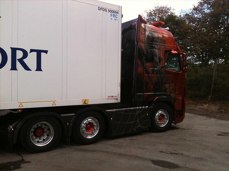 Volvo FH16 580 - DC i Rødding ved at få læs. billede 9