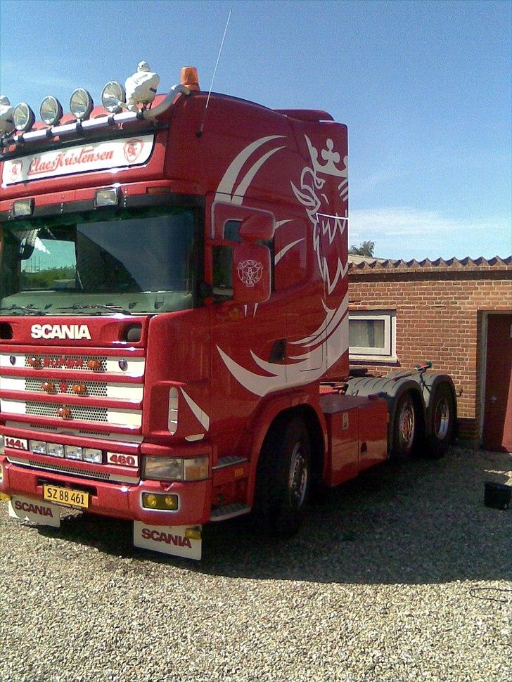 Scania 144-460 - Lige før show i vandel 2010 billede 6