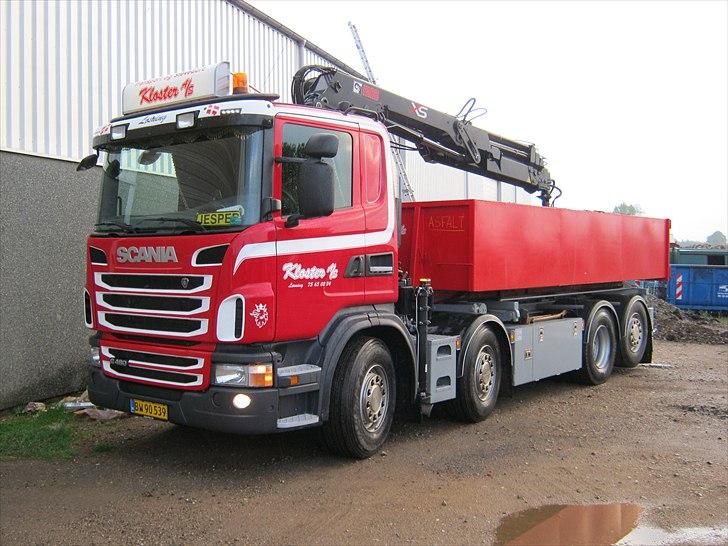 Scania G 480 - klar til en dag med asfalt. billede 13