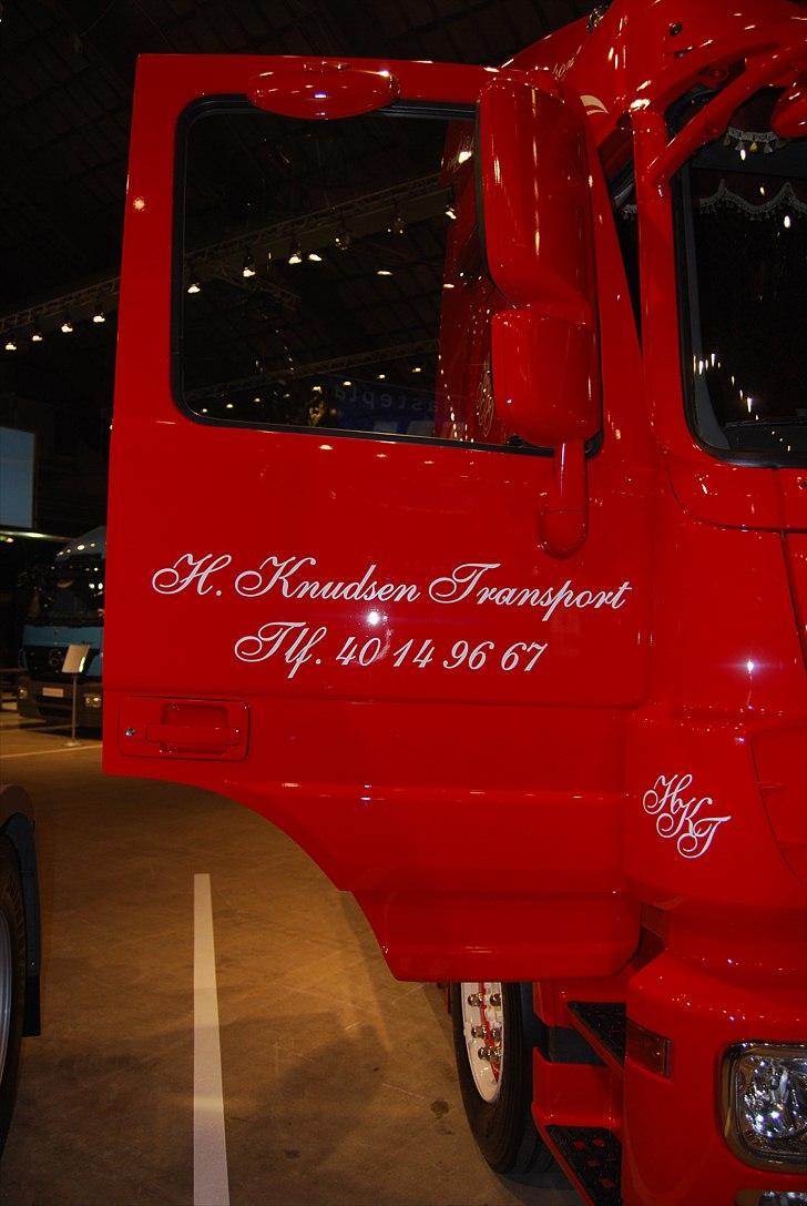 Mercedes Actros - Står ved Hessels stand ved transport messen i herning. billede 15