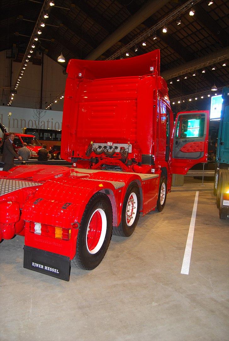 Mercedes Actros - Står ved Hessels stand ved transport messen i herning. billede 19