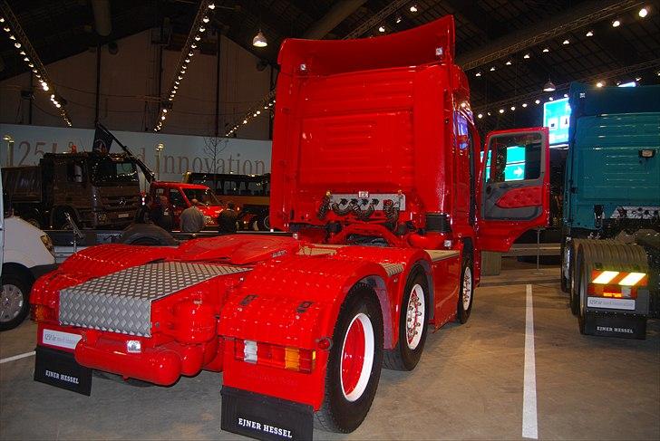 Mercedes Actros - Står ved Hessels stand ved transport messen i herning. billede 20