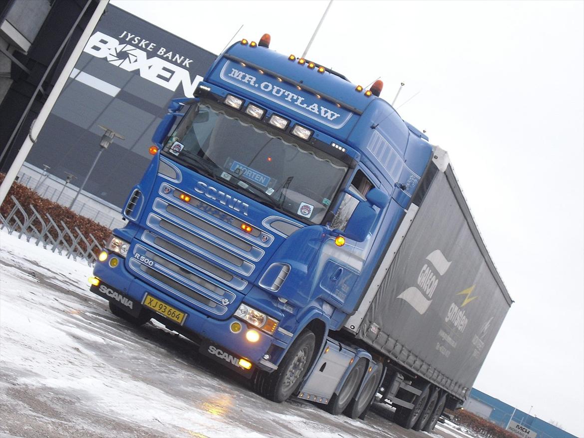Scania R500       (Mr. Outlaw trucken) - Jyske Bank Boxen i Herning billede 14