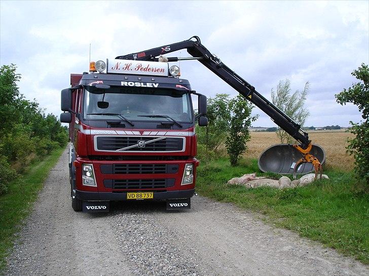 Volvo FM 400 - På Slejtrupgård ved Breum.. billede 13