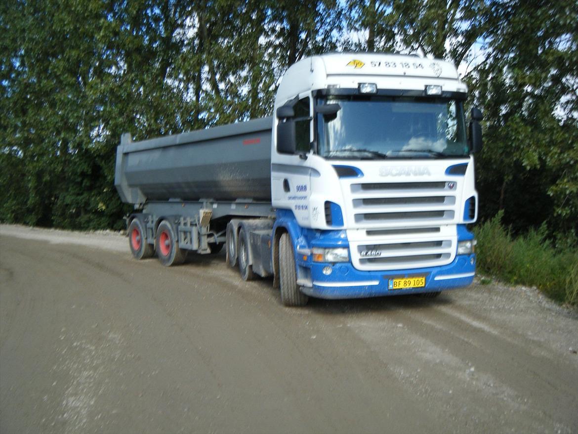 Scania R480 - Her holde jeg pause i Taastrup. køre jord med Roskilde og Taastrup billede 1