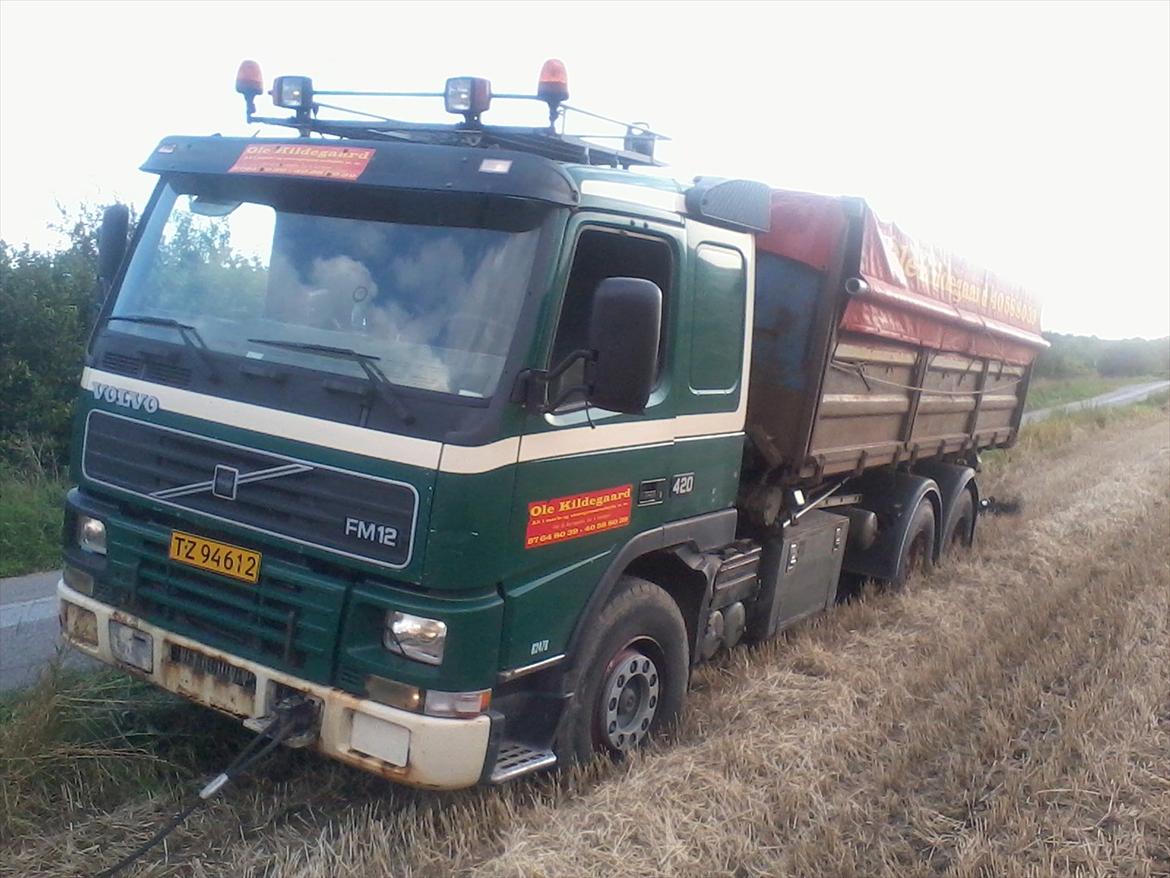 Volvo fm 12 - der var sgu blevet blødt da man skulle have containeren ud igen.. billede 7