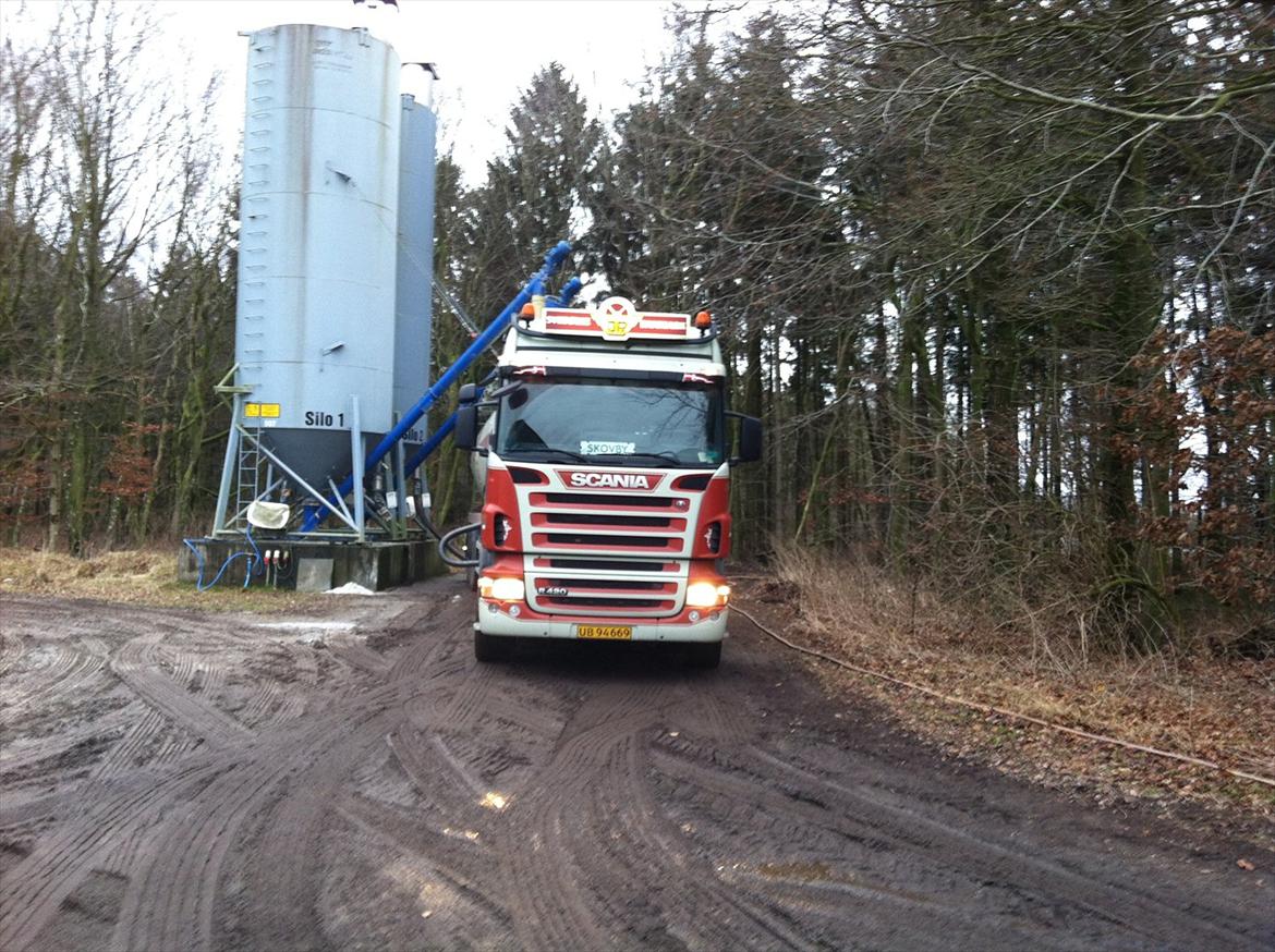 Scania R420 - losning i jylland på lorte plads billede 13