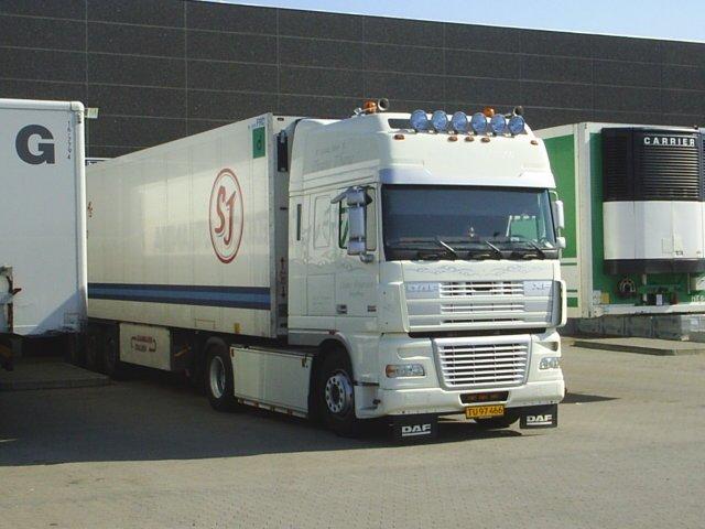 DAF XF95 Twang Thang - Aflæsning af møbler fra Italien v. GM/ITM i Horsens  billede 2