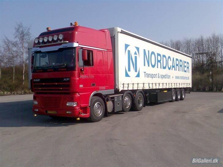 DAF XF 95 - NordCarrier. Et af de bedste steder jeg har kørt. billede 2