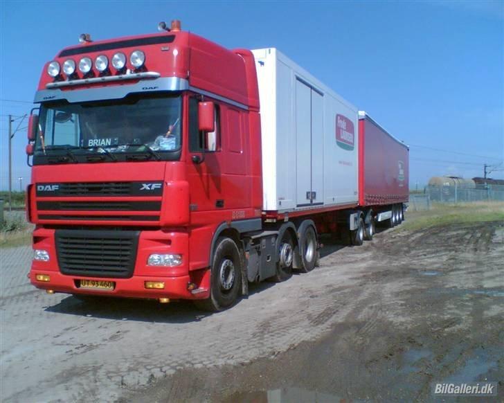 DAF XF 95 - På vej til Finland tilbage i 2007. billede 11