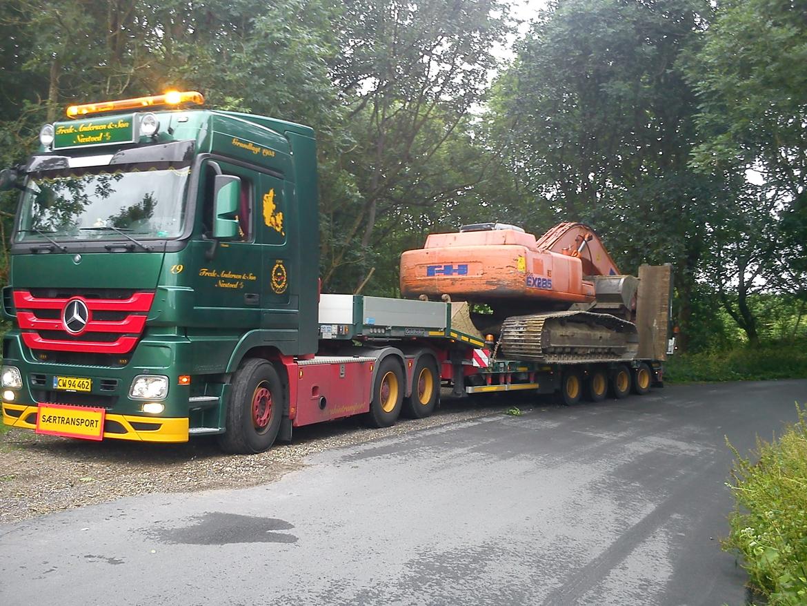 Mercedes Actros 2660 - Ca 30 ton på ryggen billede 10