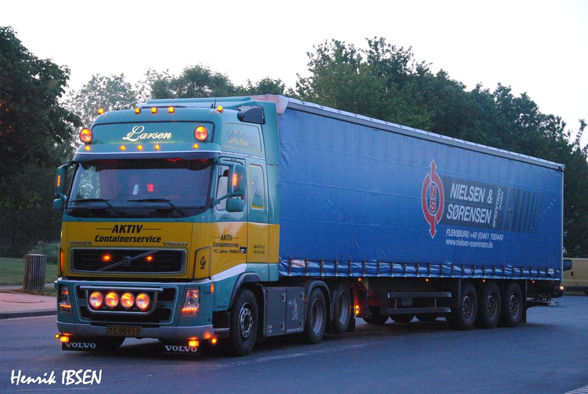 Volvo FH16 - På vej fra Jyderup og til Ib Andresen i Langeskov, efter jernplader billede 3