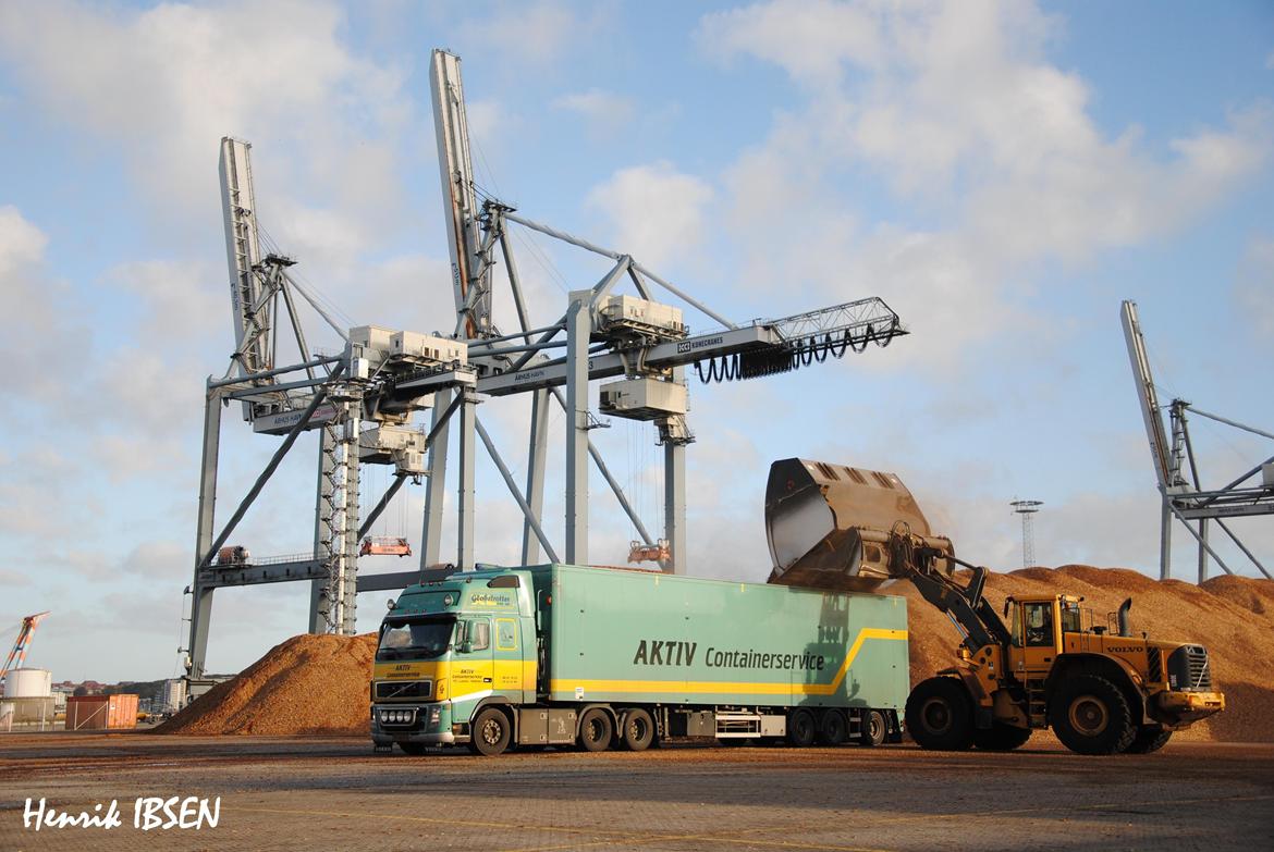 Volvo FH16 - Århus Havn, med et læs flis til Verdo Randers billede 15