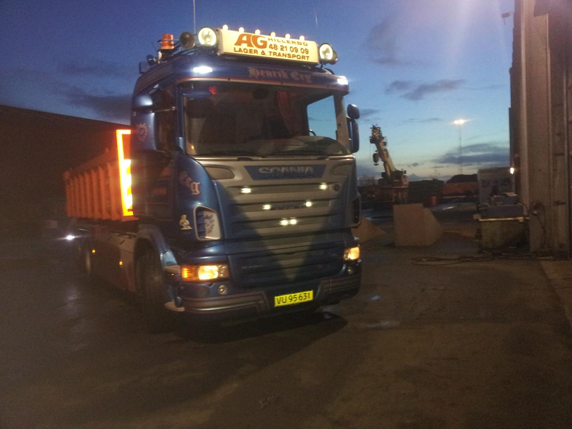 Scania R620 - Ja hvis ellers jeg skal beholde den at køre i så bliver "v,et" lavet hele vejen ned istedet. billede 4