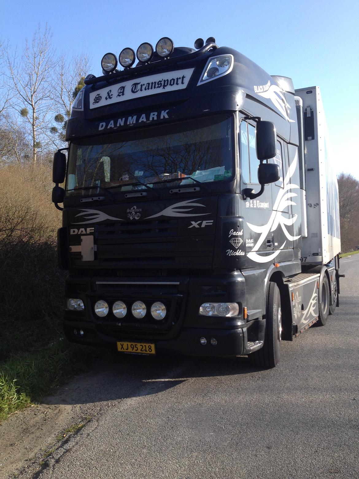 DAF XF 105 Super space cap billede 5