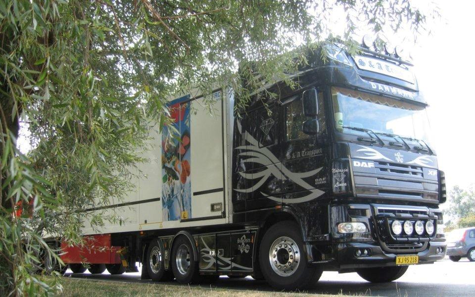 DAF XF 105 Super space cap billede 9