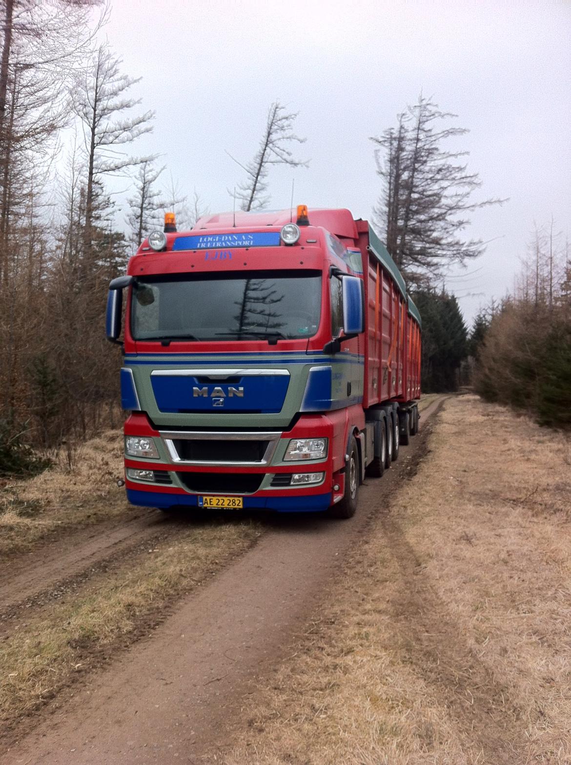 MAN TGX 35.540 - Lige læsset i Toftlund. billede 7