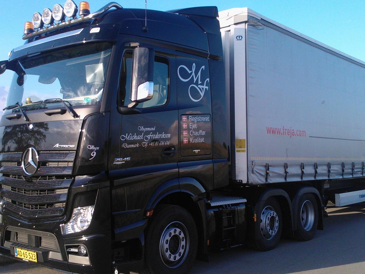 Mercedes Actros Big Space 2545 mp4 billede 8