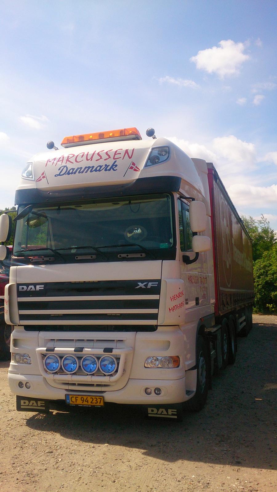 DAF 105/510 - fra i sommer hvor den havde fået lygter billede 1