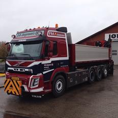 Volvo FMX 8x4.tridem I-shift med anlægssoftware