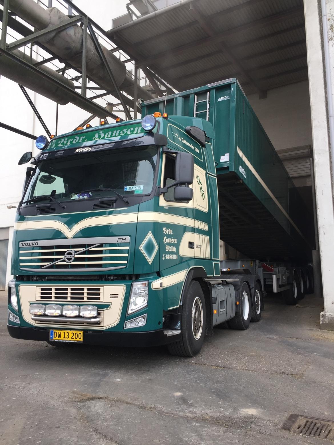 Volvo FH 500 Globetrotter - Losser på Odense havn billede 15