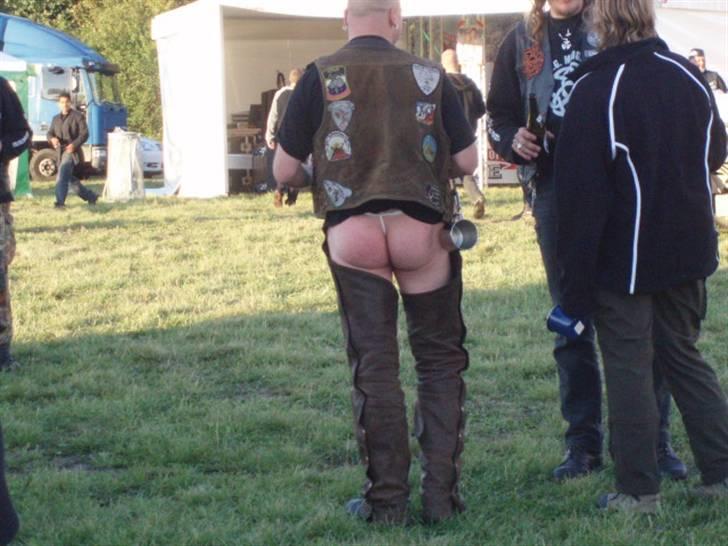 Lidt fra Fyns MC festival. - Endnu en skummel mand! billede 4