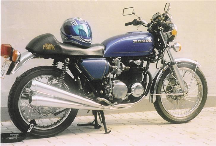 Min gamle/første Honda cb 500 four 77` billede 1