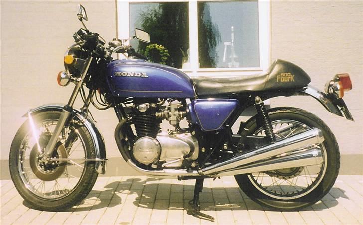 Min gamle/første Honda cb 500 four 77` billede 2