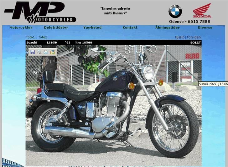 LS650 - Der er den Savage Boy jeg skal have ! :o)

Så blev der arrangeret en tur til fyn..

# Bemærk det lave kilometer tal billede 5