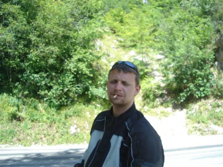 Sommerferie i Sydfrankrig, 3.uge - En gut vi faldt i snak med på Le camp moto billede 8