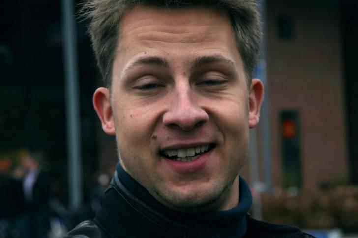 Åbning af ishuset ved hjejlen i silkeborg - Fræk fyr... gir nok Jimmi en tur bag i seat'en inden længe. billede 24