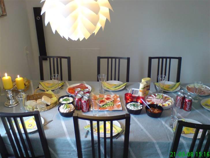 Påskefrokost Silkeborg 21-03-2008 - Hehe ja flot ikke, vi var ihvertfald stolte :-) billede 10