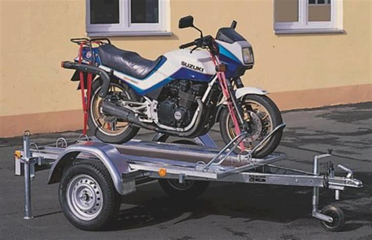 At bygge en MC trailer. - Såden en trailer som jeg på et tidspunkt så i en reklame kunne jeg godt bruge, så dette blev målet med projektet. billede 1