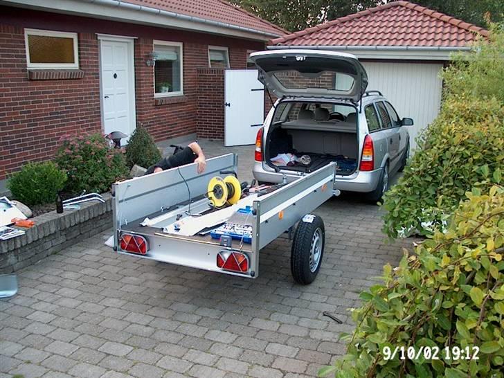 At bygge en MC trailer. - En tur til HN og købe en 750kg trailer. billede 2