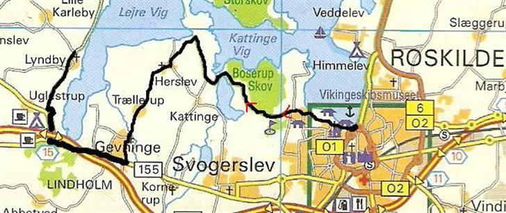 Rutekort Sjælland - Nord start billede 30