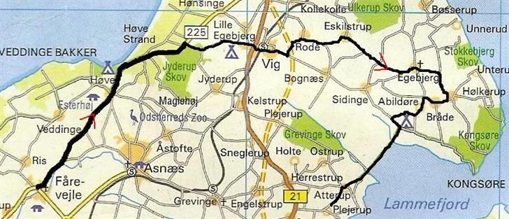 Rutekort Sjælland - Nordvest 2 b billede 9