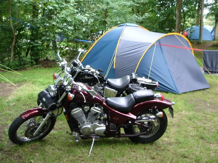Mc ferie på touring camp og i Ry - Tilbage på campen efter den første tur i tørt tøj billede 14