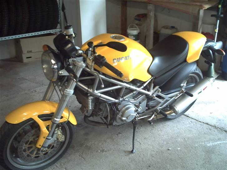 Ducati Monster 1000 - Sådan så maskinen ud før jeg fik nøglesættet frem billede 21