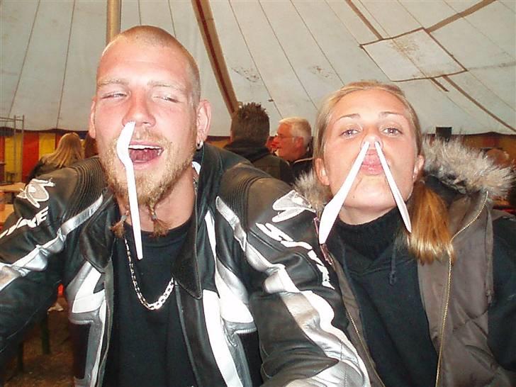 Skagen træf 08 - Hvad er der at sige til det her.... tosse tosse tosse hoveder.... de fra Herlev mc. billede 16