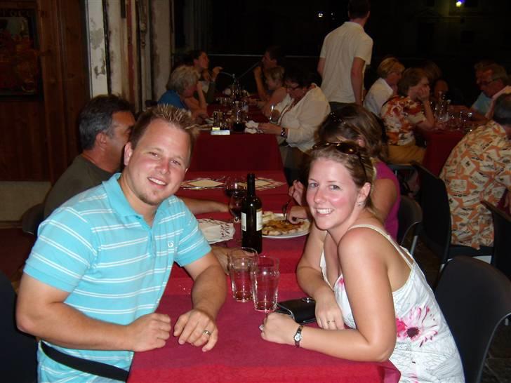 Italien 2008 - Unget ægtepar fra Canada, på "honny moon" vi fik ros for vores engelsk... billede 22