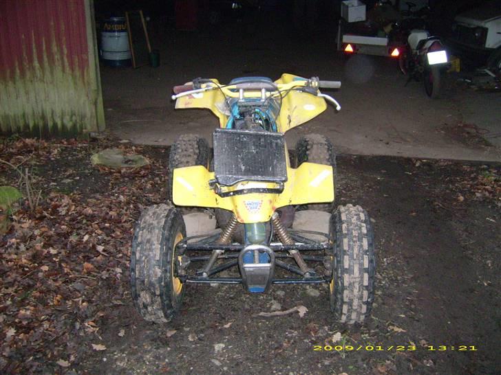 Suzuki 250 atv med kawasaki 500 kips motor..:-) billede 2