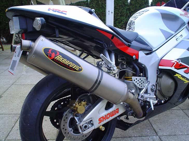 Honda VTR  SP2 - Akrapovic Full Titan EVO2 system. billede 17